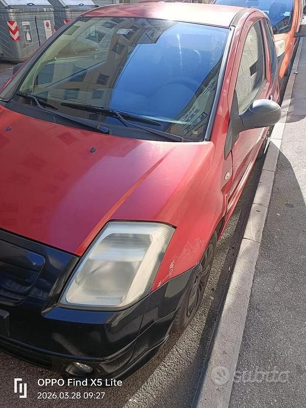 Usata Citroën C2 2007 Rosso Utilitaria