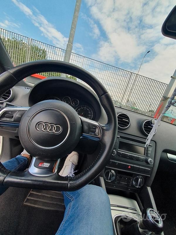 Usata Audi A3 140 CV (102 kW) 2010 Bianco Utilitaria
