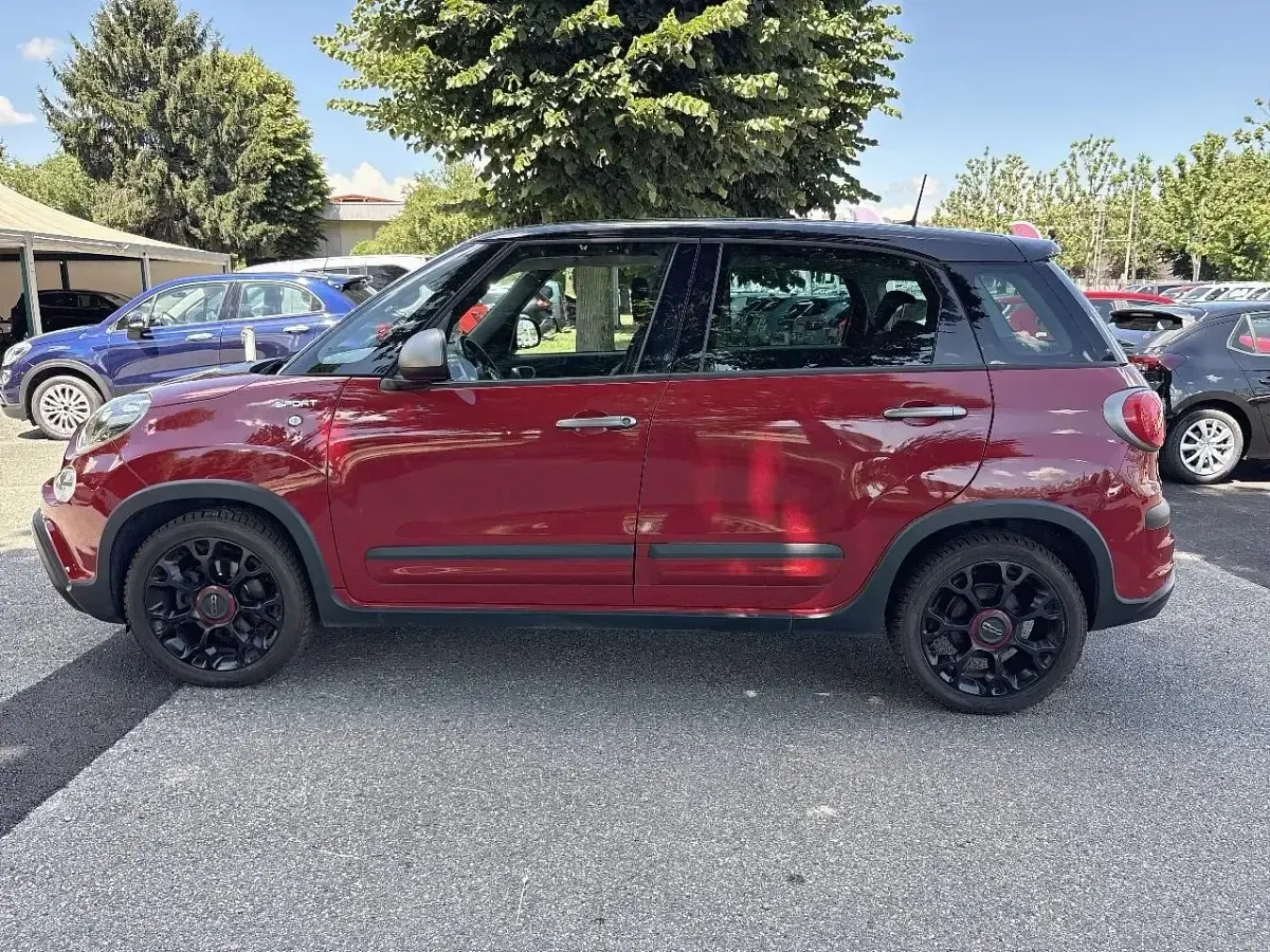 Usata Fiat 500L Sport 95 CV (69 kW) 2021 Rosso Monovolume
