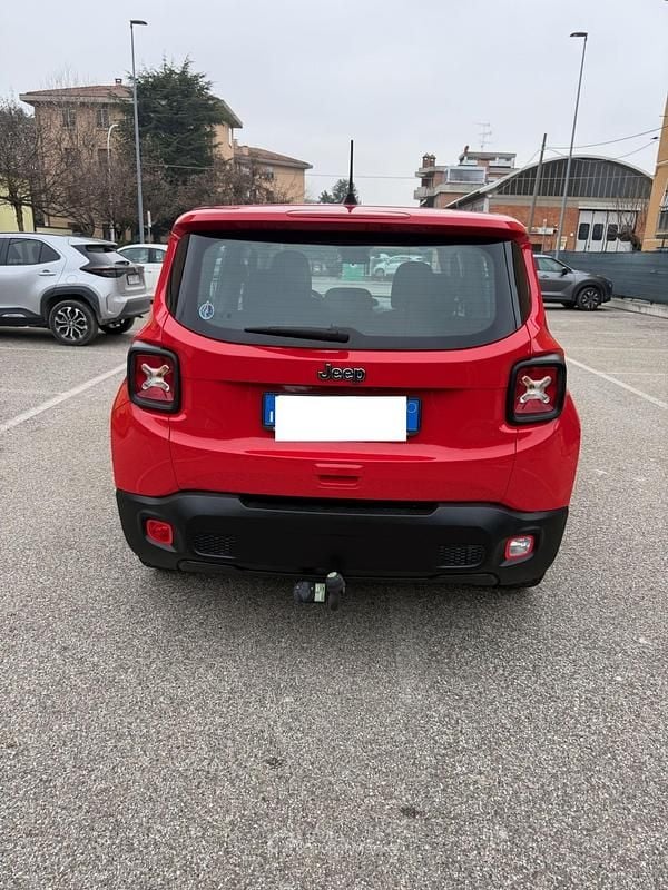 Usata Jeep Renegade 120 CV (88 kW) 2019 Rosso SUV