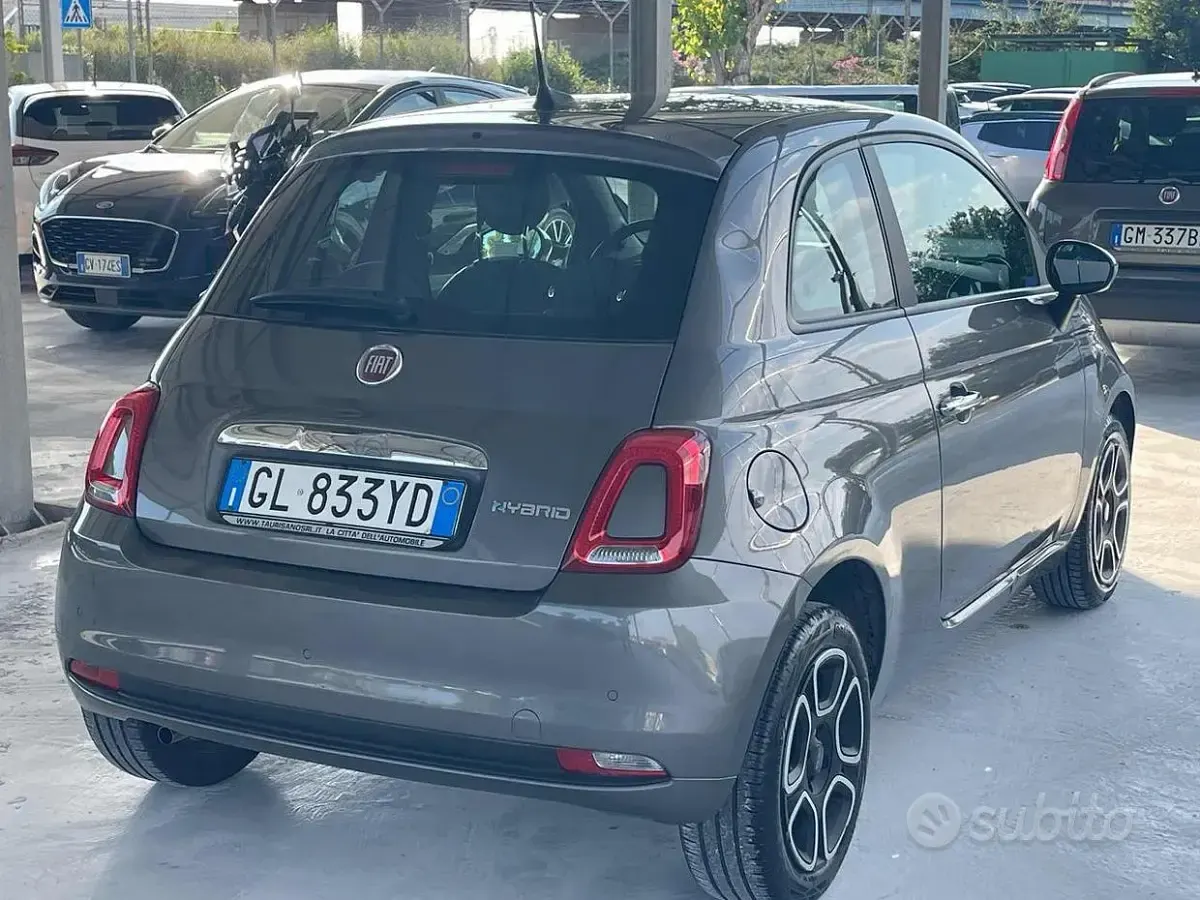 Usata Fiat 500 69 CV (50 kW) 2022 Grigio Utilitaria