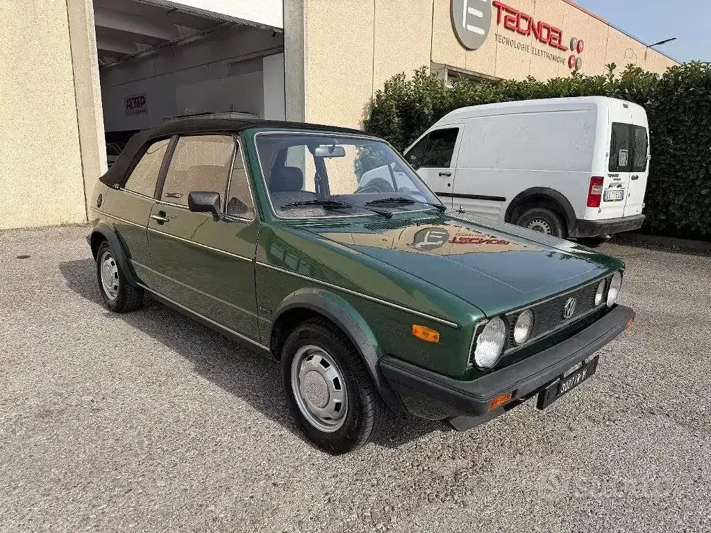 Usata VW Golf I 69 CV (50 kW) 1982 Verde Utilitaria