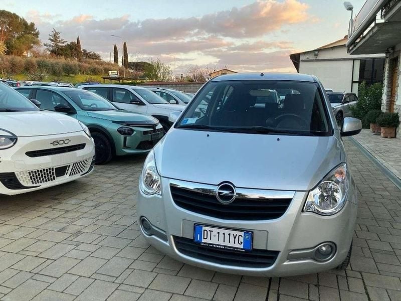 Usata Opel Agila Enjoy 65 CV (47 kW) 2009 Grigio Utilitaria
