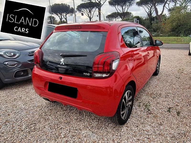 Usata Peugeot 108 Active 72 CV (52 kW) 2021 Rosso Berlina