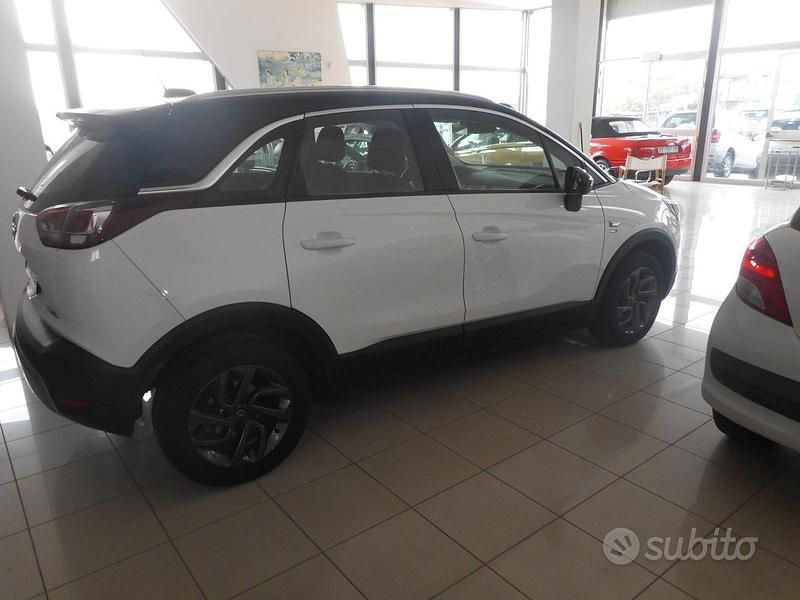 Usata Opel Crossland X 110 CV (80 kW) 2020 Bianco SUV