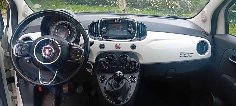 Usata Fiat 500 Lounge 69 CV (50 kW) 2016 Bianco Utilitaria
