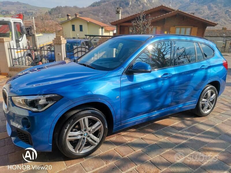 Usata BMW X1 M Sport 150 CV (110 kW) 2016 Blu/azzurro SUV