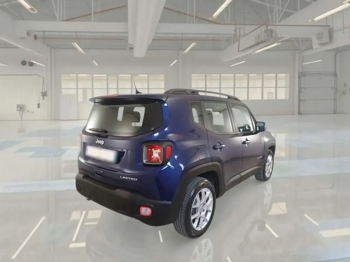 Usata Jeep Renegade Limited 131 CV (96 kW) 2021 Blu SUV