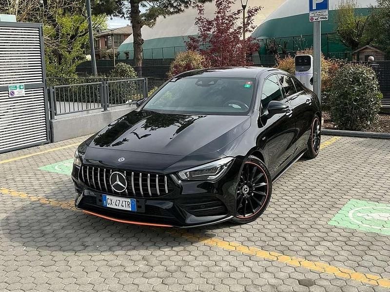 Usata Mercedes CLA200 AMG Edition 1 163 CV (119 kW) 2019 Nero Coupé