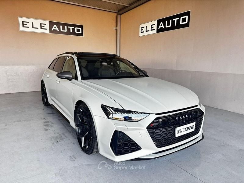 Usata Audi RS6 Ambiente 628 CV (461 kW) 2024 Argento Station wagon