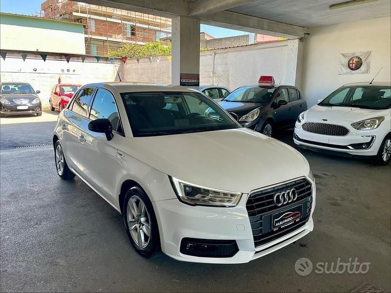 Usata Audi A1 Sport 90 CV (66 kW) 2015 Bianco Utilitaria