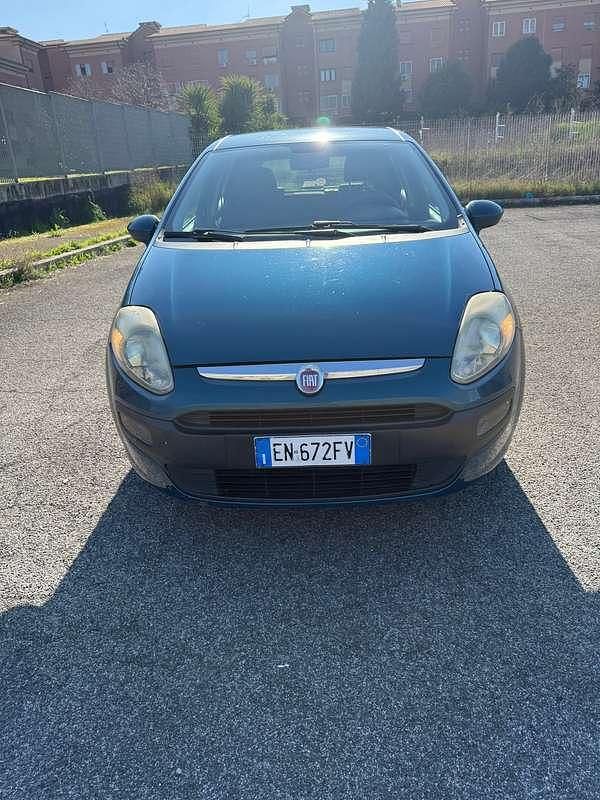 Usata Fiat Punto Evo Dynamic 75 CV (55 kW) 2012 Verde Utilitaria