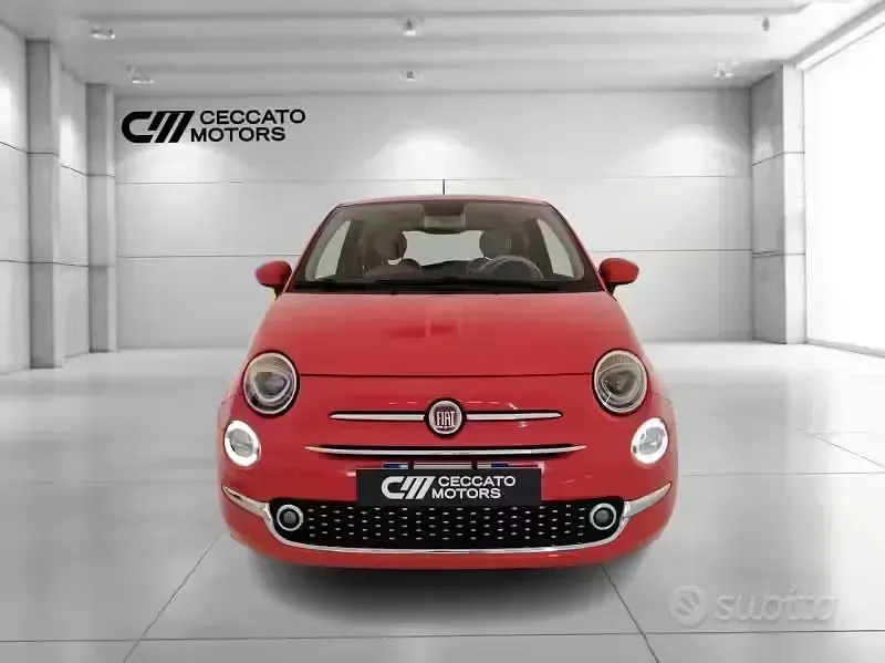 Usata Fiat 500 Lounge 69 CV (50 kW) 2019 Rosso Berlina