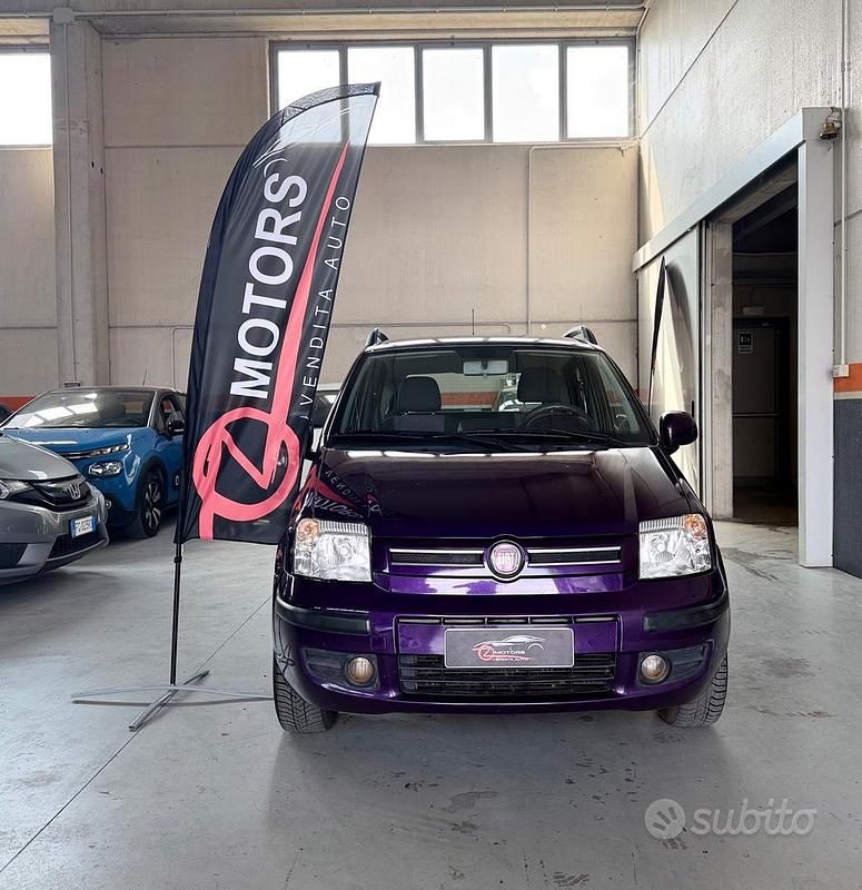 Usata Fiat Panda Active 60 CV (44 kW) 2010 Lilla Utilitaria
