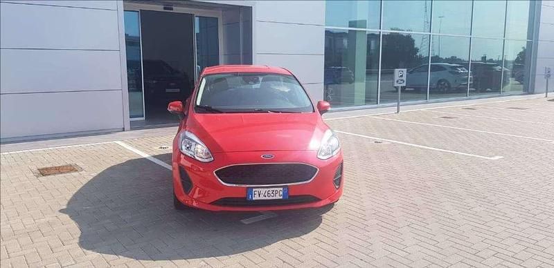 Usata Ford Fiesta 69 CV (50 kW) 2019 Rosso Utilitaria