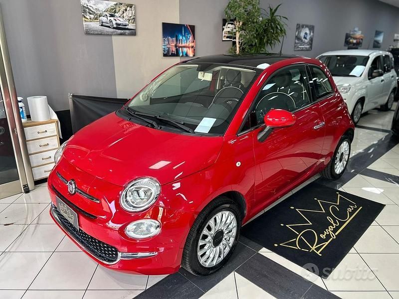 Rosso Usata 2018 Fiat 500 Lounge Tre volumi | 9300 € (Buon prezzo) - Immagine 1/4