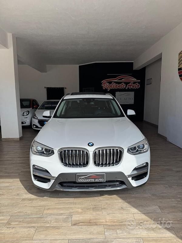 Usata BMW X3 Luxury Line 190 CV (139 kW) 2018 Bianco SUV