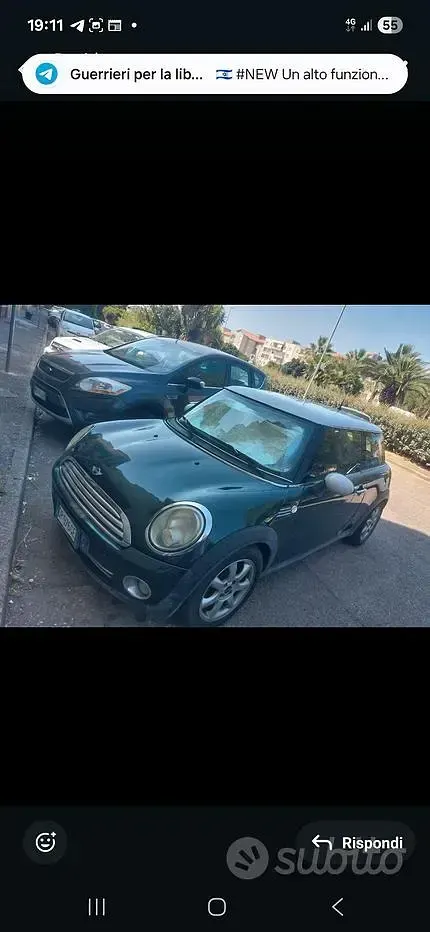 Usata Mini ONE 90 CV (66 kW) 2009 Verde Utilitaria