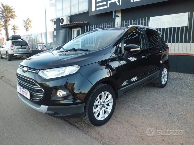 Usata Ford Ecosport Titanium S 95 CV (69 kW) 2017 Nero SUV