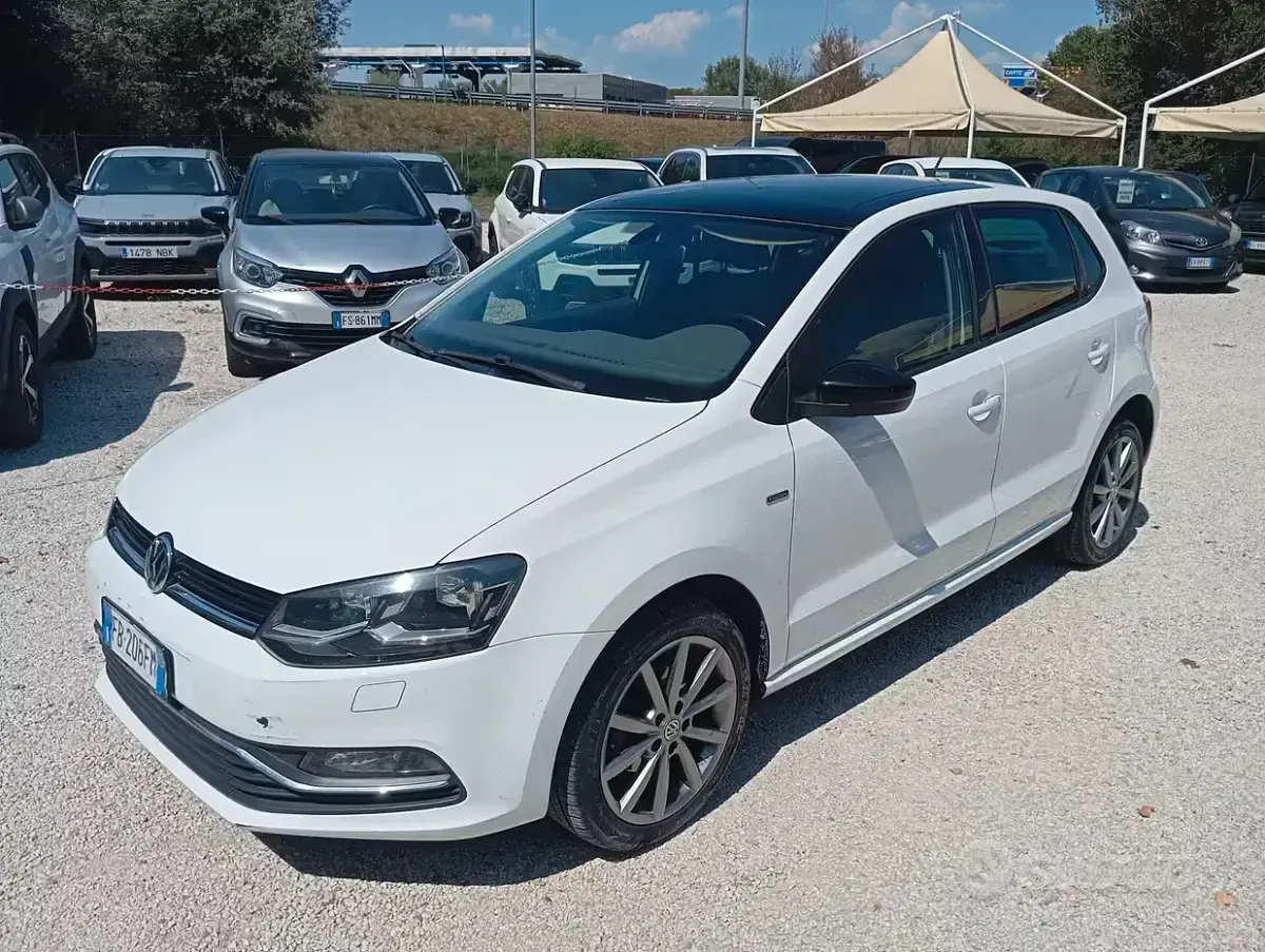 Usata VW Polo Cross 75 CV (55 kW) 2015 Bianco Utilitaria