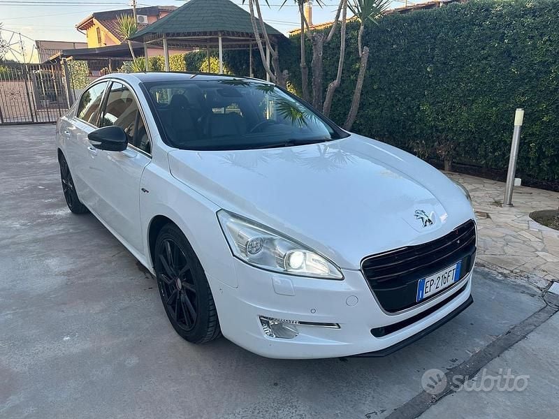 Usata Peugeot 508 GT 204 CV (150 kW) 2012 Bianco Berlina
