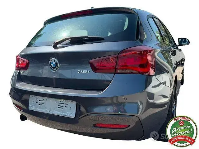 Usata BMW 118 M Sport 136 CV (100 kW) 2018 Grigio Berlina