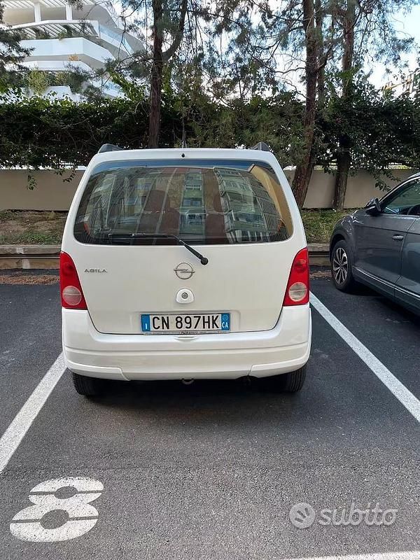 Usata Opel Agila 2004 Bianco Berlina