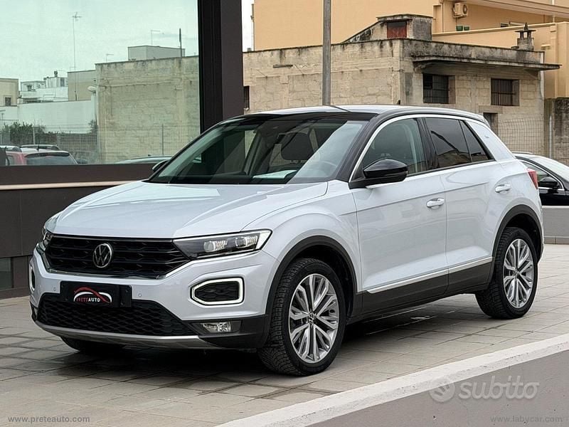 Usata VW T-Roc Advance 116 CV (85 kW) 2021 Grigio SUV
