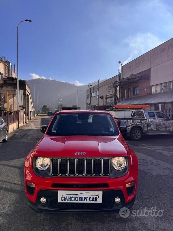 Usata Jeep Renegade Limited 131 CV (96 kW) 2023 Rosso SUV
