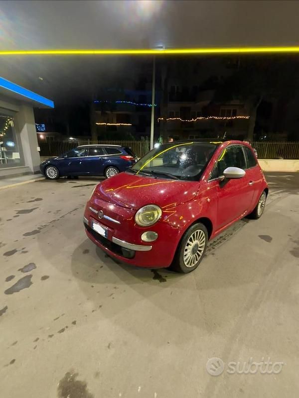 Usata Fiat 500S 2008 Rosso Utilitaria