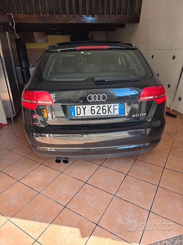 Usata Audi A3 Sportback 2009 Nero Utilitaria