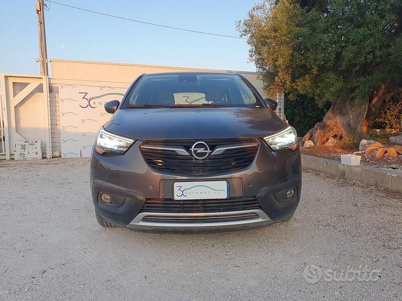 Usata Opel Crossland Innovation 120 CV (88 kW) 2021 Grigio SUV