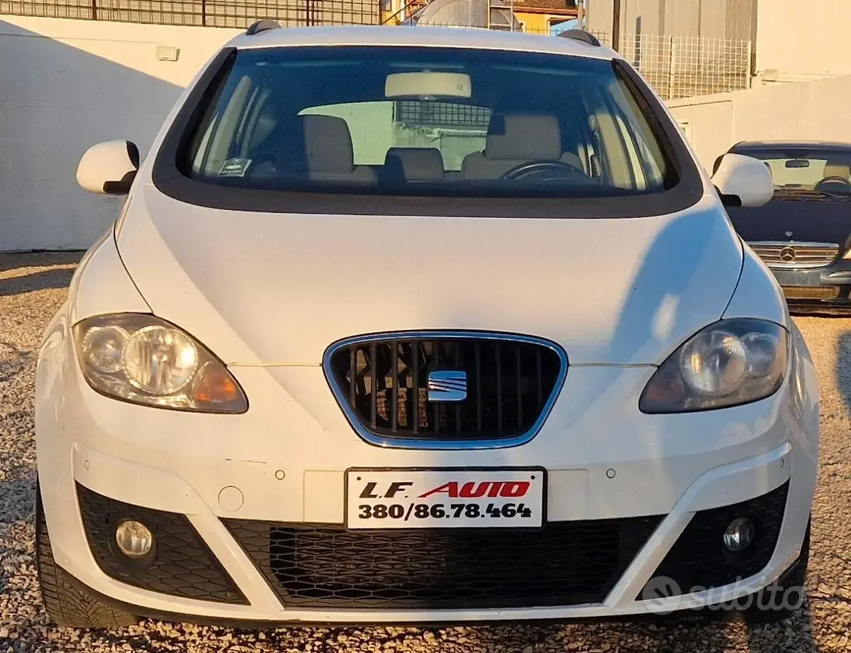 Usata Seat Altea XL I-Tech 105 CV (77 kW) 2014 Bianco Monovolume