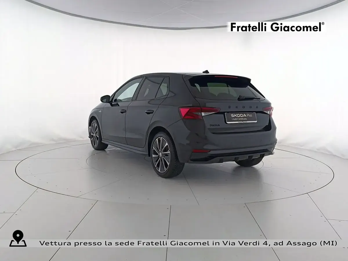 Usata Skoda Fabia Monte Carlo 80 CV (58 kW) 2023 Nero tulipano perlato Utilitaria
