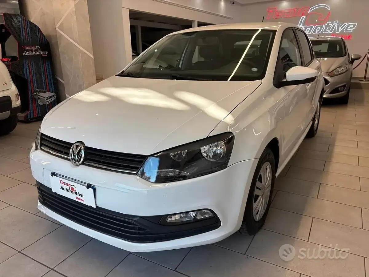 Usata VW Polo Trendline 60 CV (44 kW) 2016 Bianco Berlina