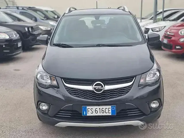 Usata Opel Karl Rocks 73 CV (53 kW) 2018 Grigio Utilitaria