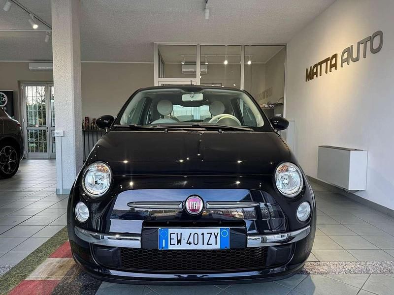Usata Fiat 500 Lounge 69 CV (50 kW) 2014 Nero Utilitaria