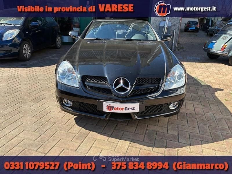 Usata Mercedes SLK200 184 CV (135 kW) 2009 Nero Cabrio