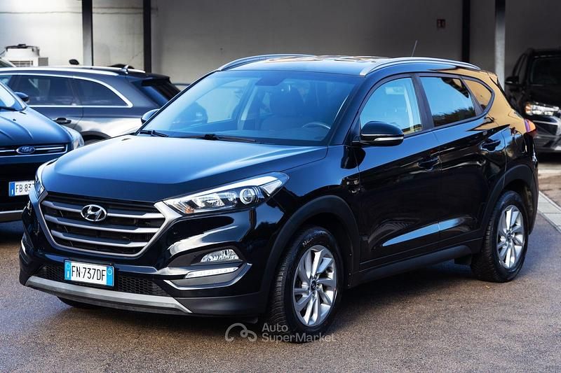Usata Hyundai Tucson 116 CV (85 kW) 2018 Nero SUV