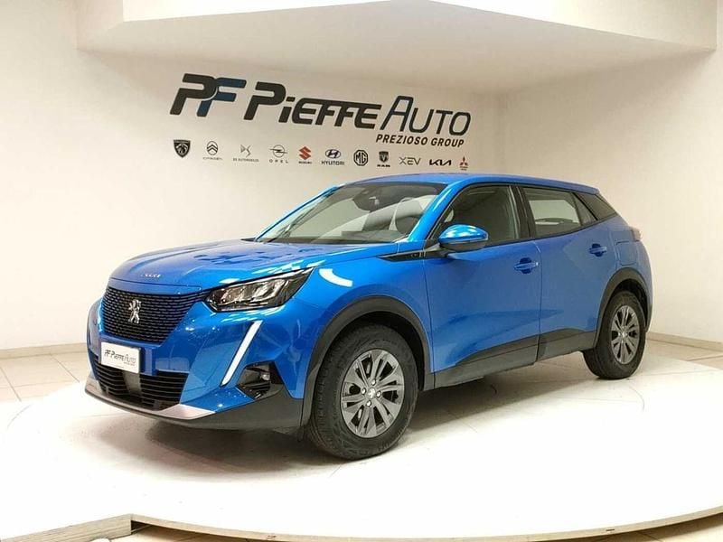 Usata Peugeot e-2008 Active 56 kW (77 CV) 2021 Blu SUV