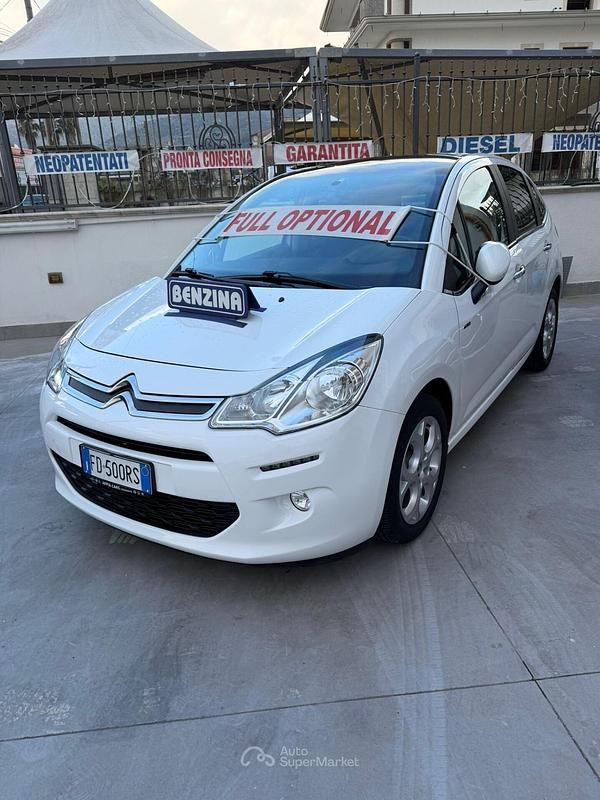Usata Citroën C3 Exclusive 82 CV (60 kW) 2016 Bianco Berlina