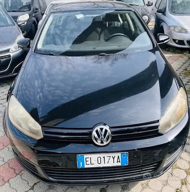 Usata VW Golf VII Highline 105 CV (77 kW) 2012 Nero Berlina