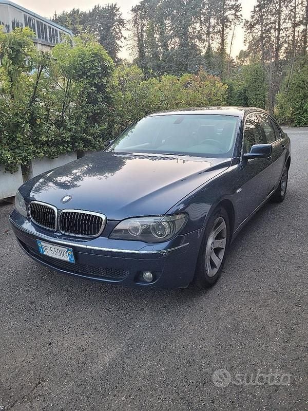 Usata BMW 730 231 CV (169 kW) 2007 Blu Berlina