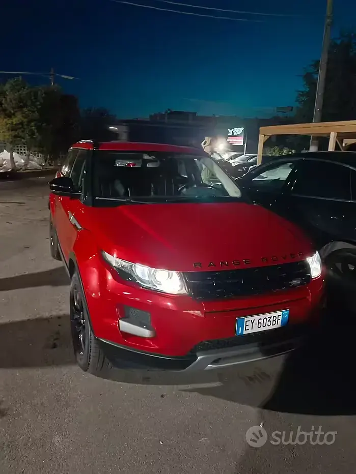 Usata Land Rover Range Rover evoque 150 CV (110 kW) 2014 Rosso SUV