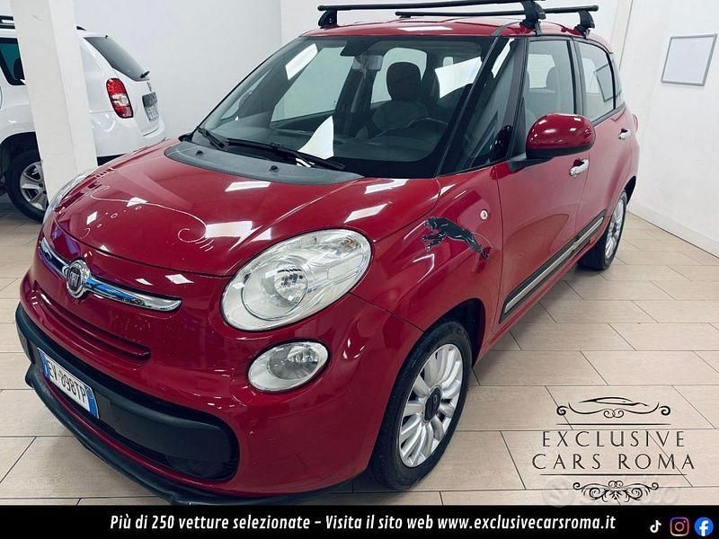 Usata Fiat 500L 85 CV (62 kW) 2014 Rosso Monovolume