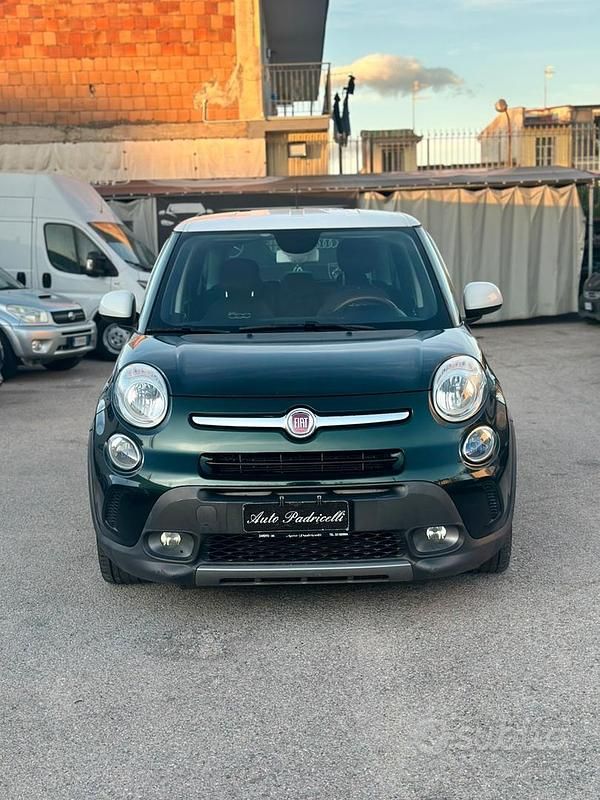 Usata Fiat 500L Trekking 120 CV (88 kW) 2016 Verde Monovolume
