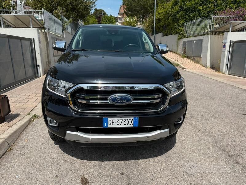 Usata Ford Ranger Limited 170 CV (125 kW) 2021 Nero Pick-up