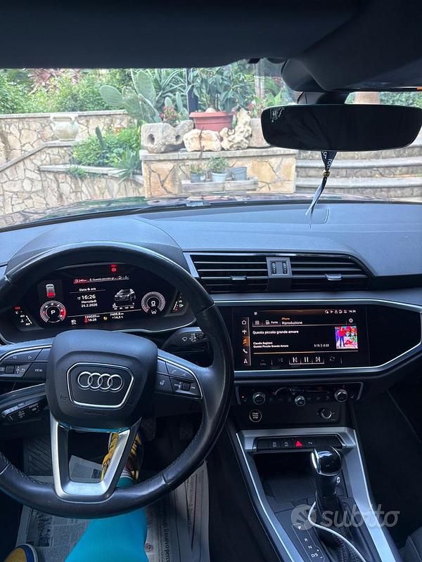 Usata Audi Q3 150 CV (110 kW) 2021 Blu SUV