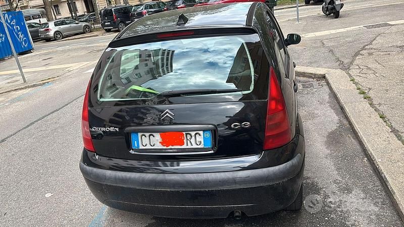 Usata Citroën C3 60 CV (44 kW) 2003 Nero Utilitaria