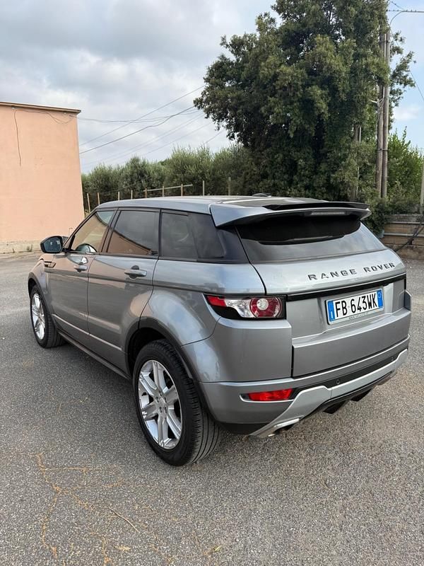 Usata Land Rover Range Rover evoque Pure 190 CV (139 kW) 2014 Argento SUV